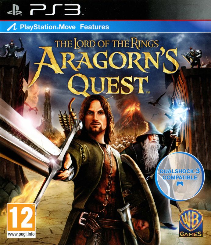 Lord of the Rings: Aragorn's Quest box art for Playstation 3